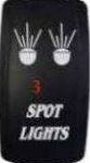 D2D LED Rocker Switch – Laser Etched, Waterproof - Dunes 2 Dezert SXS