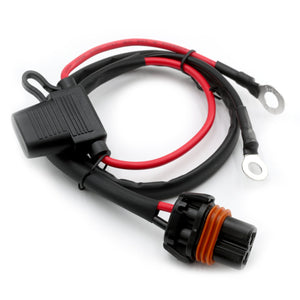 Rugged Radios Sprinter van radio power cable with inline fuse for fused 12V connection