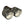 RPM CFMoto Z10 exhaust tip, polished stainless tip with gloss forged carbon sleeve