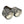 RPM CFMoto Z10 exhaust tip, polished stainless tip with matte forged carbon sleeve
