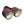 RPM CFMoto Z10 exhaust tip, polished stainless tip with red carbon sleeve