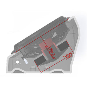 Polaris Xpedition Rear-Seat Ported 10" Sub Enclosure | SSV Works