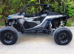 Turbo S 2 Seat Tree Kickers Rock Sliders - Dunes 2 Dezert SXS