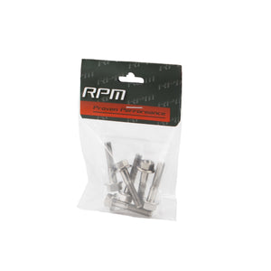 Six-piece titanium clutch cover bolt kit for CFMoto Z-10 in packaging