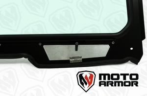 Moto Armor full glass windshield with vent for Honda Talon 2019–2024