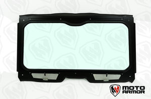Moto Armor full glass windshield with vent for Honda Talon 2019–2024
