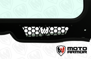 Moto Armor full glass windshield with vent for Honda Talon 2019–2024