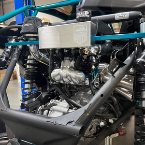 Treal Performance | 2017-2025 Can-Am X3 Coolant Reservoir Oil Catch Can Combo Tank - Dunes 2 Dezert SXS