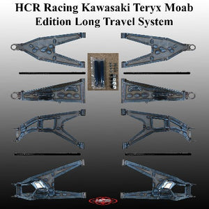 2012-2015 Kawasaki Teryx 800 Long-Travel Kit installed view by HCR Racing