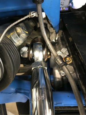 ZRP Desert Series tie rods for Can-Am X3 with 7075 aluminum body and JMX heims designed for racing and aggressive off-road driving