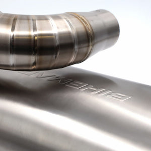 Bikeman RZR PRO-R Titanium 2.5" Exhaust – Ultra Lightweight - Dunes 2 Dezert SXS