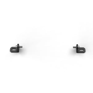 Single Row Grill Led Light Bar Mounts for Polaris RZR XP / Turbo(S) - Dunes 2 Dezert SXS