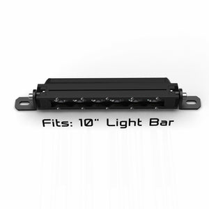 Single Row Grill Led Light Bar Mounts for Polaris RZR XP / Turbo(S) - Dunes 2 Dezert SXS