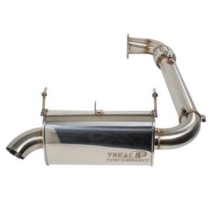 Treal Performance | 2016-2021 Polaris RZR XP Turbo / S Turbo Back Exhaust System - Dunes 2 Dezert SXS