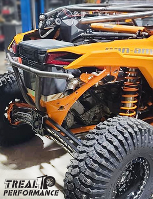 Treal Performance | 2017-2025 Can-Am X3 Race Rear Exhaust Sections - Dunes 2 Dezert SXS