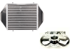 Treal Performance | 2020-2025 Can-Am X3 High Performance Intercooler Kit For Packard Intake Manifold - Dunes 2 Dezert SXS
