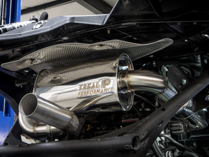 Treal Performance | 2017-2025 Can-Am Maverick X3 Quiet Trail Exhaust System - Dunes 2 Dezert SXS