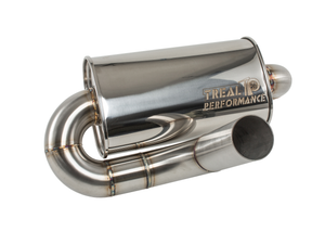 Treal Performance | 2017-2025 Can-Am Maverick X3 Quiet Trail Exhaust System - Dunes 2 Dezert SXS