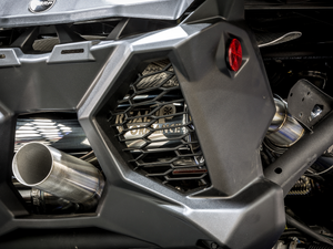 Treal Performance | 2017-2025 Can-Am Maverick X3 Quiet Trail Exhaust System - Dunes 2 Dezert SXS