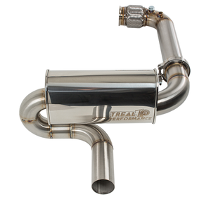 Treal Performance | 2017-2025 Can-Am Maverick X3 Quiet Trail Exhaust System - Dunes 2 Dezert SXS