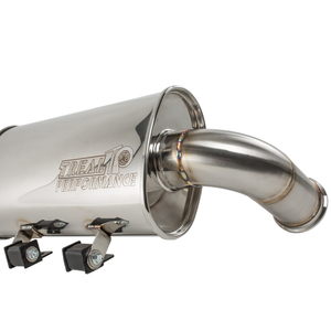 Treal Performance | 2017-2025 Can-Am Maverick X3 Trail Side Exit Exhaust System - Dunes 2 Dezert SXS
