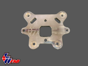 Polaris RZR Turbo S Radius Plate Billet Aluminum - Dunes 2 Dezert SXS