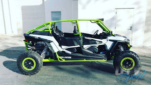 UTV Speed Polaris RZR XP 4 1000 / XP 4 Turbo / Turbo S 4 Slant Back Fastback cage
