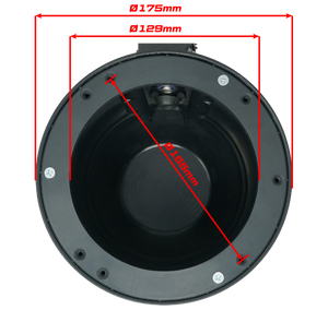6.5" Cage Mount Pods - Unloaded (Pair) | UTVS-CP65 - Dunes 2 Dezert SXS
