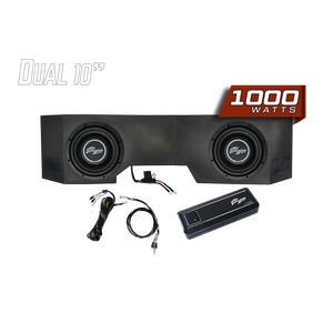 Can-Am® Defender 1000W Dual 10" Subwoofer Kit | UTVS-DEF-SUB-1000-2 - Dunes 2 Dezert SXS