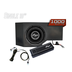 Can-Am® Defender 1000W Single Passenger Side 10" Subwoofer Kit | UTVS-DEF-SUB-1000-PASS - Dunes 2 Dezert SXS