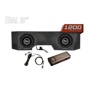 Can-Am® Defender 1200W Dual 10" Subwoofer Kit | UTVS-DEF-SUB-1200-2 - Dunes 2 Dezert SXS