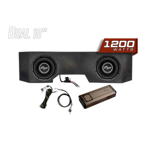 Can-Am® Defender 1200W Dual 10" Subwoofer Kit | UTVS-DEF-SUB-1200-2 - Dunes 2 Dezert SXS