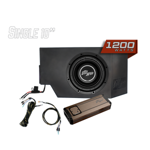 Can-Am® Defender 1200W Single Driver Side 10" Subwoofer Kit | UTVS-DEF-SUB-1200-DRIVER - Dunes 2 Dezert SXS