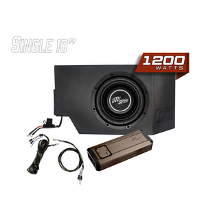 Can-Am® Defender 1200W Single Driver Side 10" Subwoofer Kit | UTVS-DEF-SUB-1200-DRIVER - Dunes 2 Dezert SXS