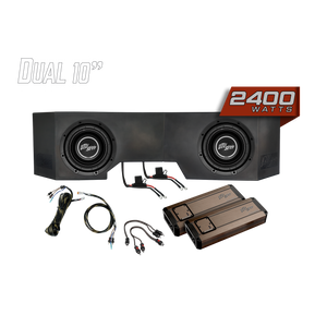 Can-Am® Defender 2400W Dual 10"Subwoofer Kit | UTVS-DEF-SUB-2400-2 - Dunes 2 Dezert SXS