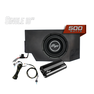 Can-Am® Defender 500W Single Driver Side 10" Subwoofer Kit | UTVS-DEF-SUB-500-DRIVER - Dunes 2 Dezert SXS