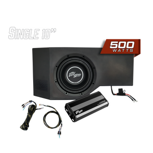 Can-Am® Defender 500W Single Passenger Side 10" Subwoofer Kit | UTVS-DEF-SUB-500-PASS - Dunes 2 Dezert SXS
