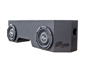 Can-Am® Defender Dual 10" Subwoofer Enclosure Unloaded | UTVS-DEF-VENC-UNDRST-UL - Dunes 2 Dezert SXS