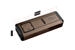 Elite Series 1600W 5-Channel Amplifier | UTVS-E1600.5D Kawasaki - Dunes 2 Dezert SXS