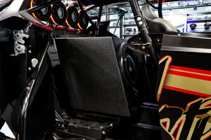 Vented 15" Seat Replacement Enclosure & UTVS 15" Elite Series Subwoofer | UTVS-VENC-F15E2 - Dunes 2 Dezert SXS
