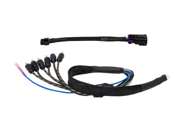 Kawasaki® Teryx H2 Garmin Tread® RCA OUTPUT KIT - 6 CH W/ REMOTE | UTVS-H2-GRM-RCA-OUT-KIT - Dunes 2 Dezert SXS