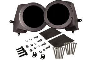 RZR® Pro Series 6.5" Dash Panel Speaker Enclosures (Pair) | UTVS-PRO-DP65 - Dunes 2 Dezert SXS