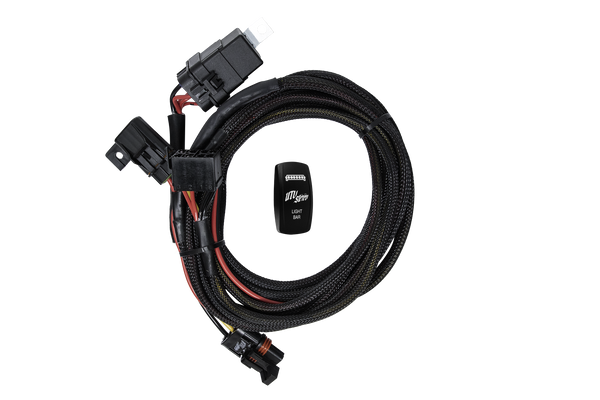 RZR® Pro Series High Current Harness + Rocker Switch & Pulse Bar Plug | UTVS-PRO-HRN-HC-RKR - Dunes 2 Dezert SXS