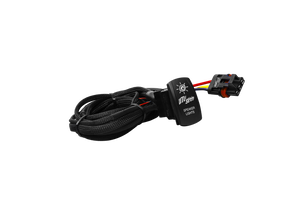 RZR® Pro Series Low Current Harness + Rocker Switch & Pulse Bar Plug | UTVS-PRO-HRN-LC-RKR - Dunes 2 Dezert SXS