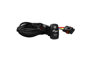 RZR® Pro Series Low Current Harness + Rocker Switch & Pulse Bar Plug | UTVS-PRO-HRN-LC-RKR - Dunes 2 Dezert SXS