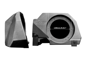 RZR® Pro Series 6.5" Rear Seat Speaker Pods V3 - Unloaded | UTVS-PRO-RP65 - Dunes 2 Dezert SXS