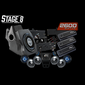 RZR® Pro Series Signature Stage 8 Stereo Kit | UTVS-PRO-S8-S - Dunes 2 Dezert SXS