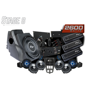 2025+ RZR® Pro Series Signature Stage 8 Stereo Kit | UTVS-PRO2-S8-S - Dunes 2 Dezert SXS