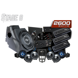 2025+ RZR® Pro Series Signature Stage 8 Stereo Kit | UTVS-PRO2-S8-S - Dunes 2 Dezert SXS