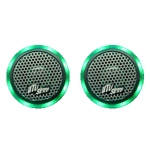 Pro Series 1" Tweeter w/ Built In RGB LED (Pair) | UTVS-PTW Ranger 1500 - Dunes 2 Dezert SXS